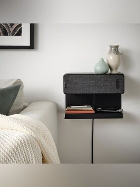 IKEA - Symfonisk Bookshelf Speaker Wall Bracket Black | New